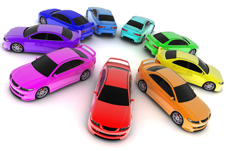انواع رنگ خودرو به همراه کد رنگ